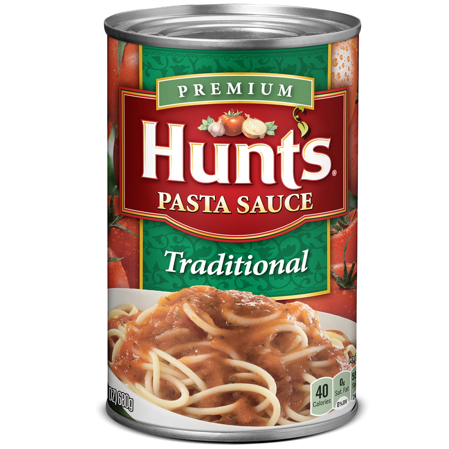 Hunt's Traditional Pasta Sauce, 100 Natural Tomato Sauce, Spaghetti