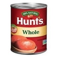thumbnail image 1 of Hunt's Whole Peeled Plum Tomatoes, Keto Friendly, 28 oz (Pack of 2), 1 of 1