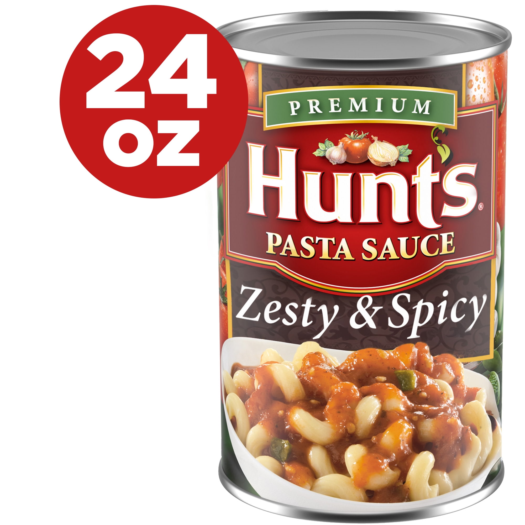 Hunt’s Zesty & Spicy Pasta Sauce, 24 oz. Can