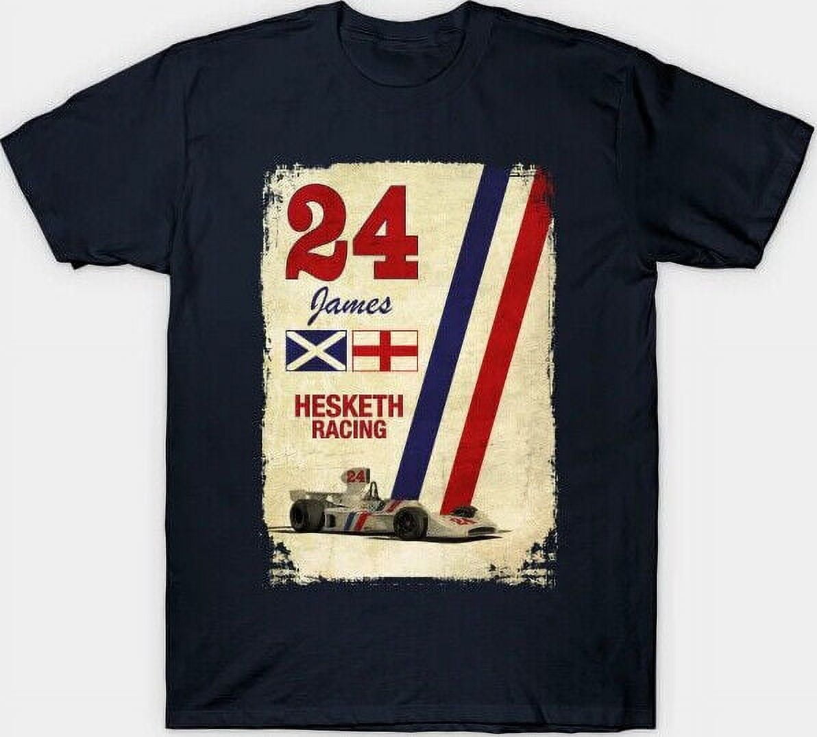 Hunt the Shunt F1 Driver The Hesketh Racing Team No.24 Car James Hunt T