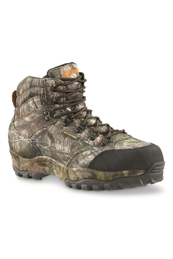 Guidelight 6" Waterproof Men's Hunting Boots Mossy Oak Country DNA 10.5D (Medium)