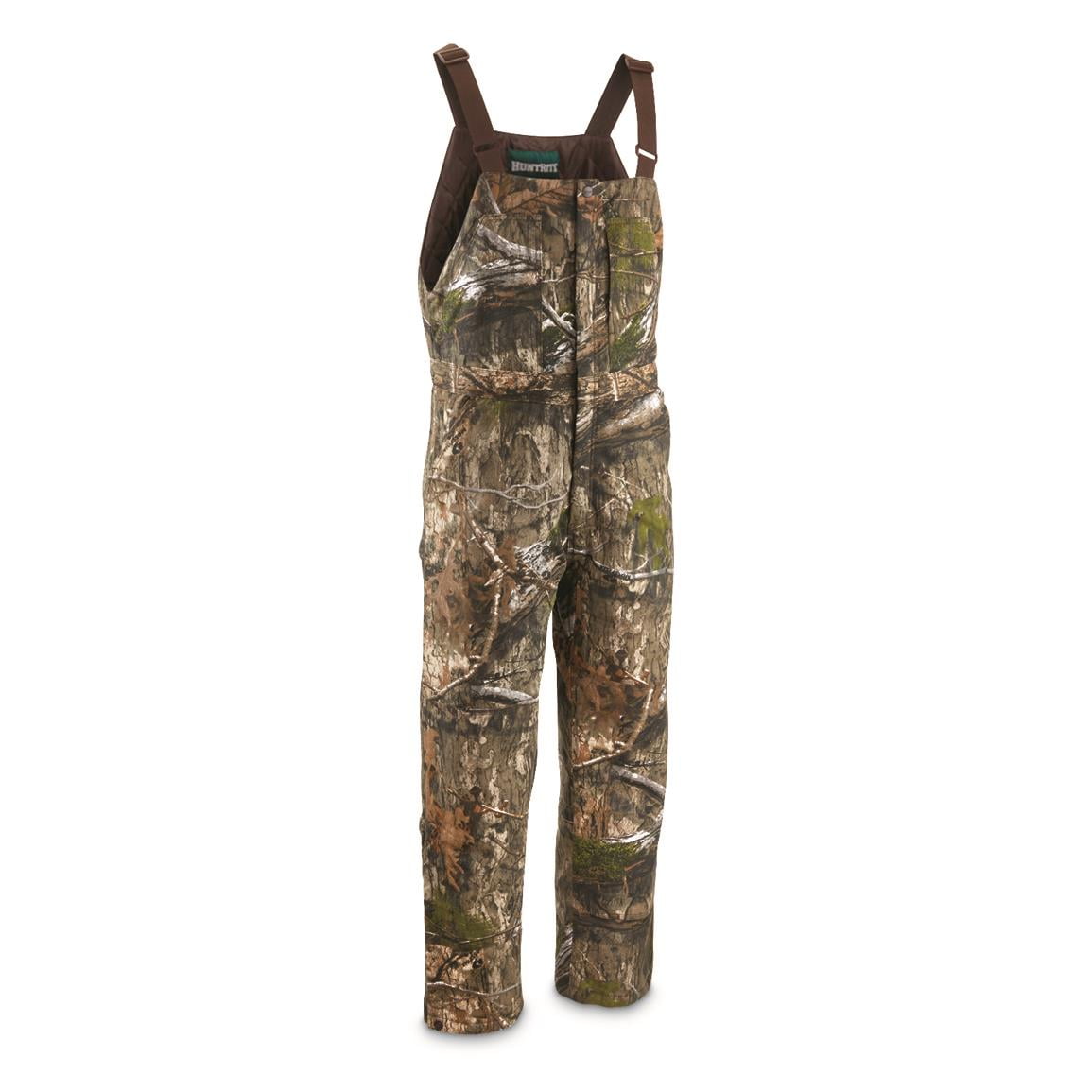 HuntRite Men's Camo Insulated Hunting Bibs