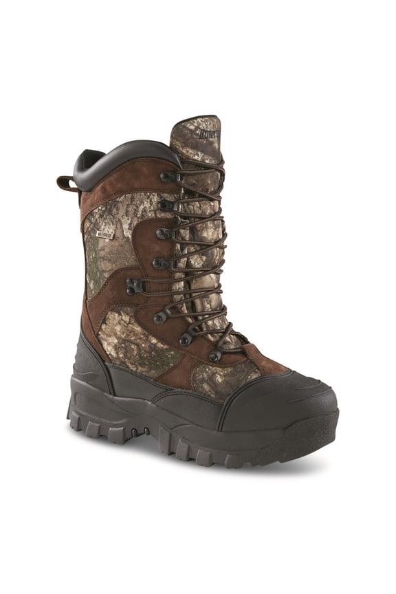 Men's Waterproof Insulated Hunting Boots, 1,600 Gram Realtree APX 8D (Medium)