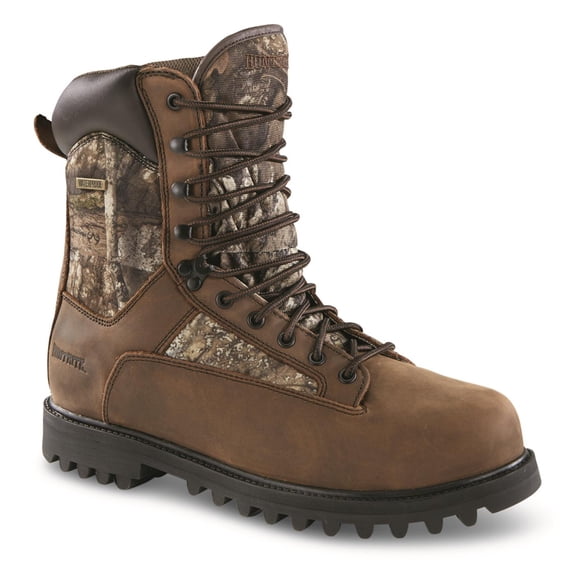 HuntRite Men's Waterproof Insulated Hunting Boots, 800 Gram Realtree APX 13D     (Medium)
