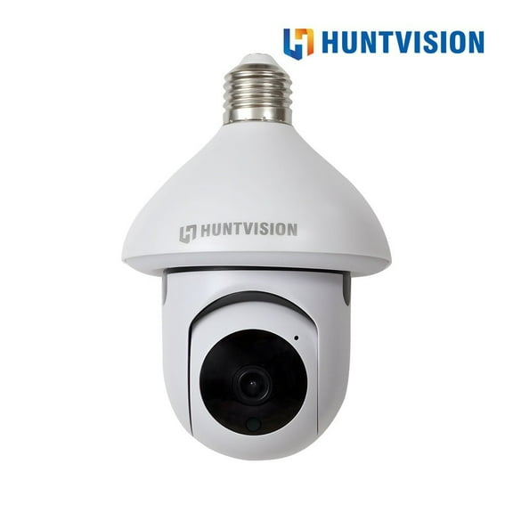 HuntVision E3-LT 3MP Indoor WiFi Light Bulb Camera