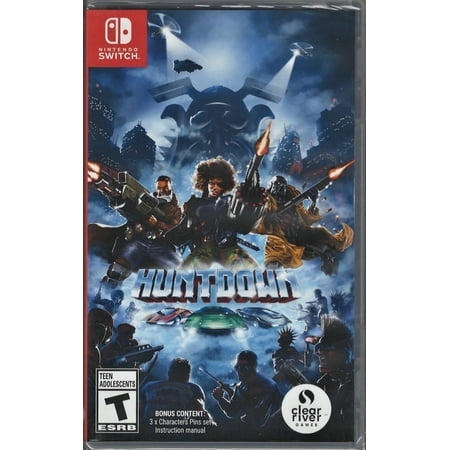 Huntdown NSW (Brand New Factory Sealed US Version) Nintendo Switch,Nintendo