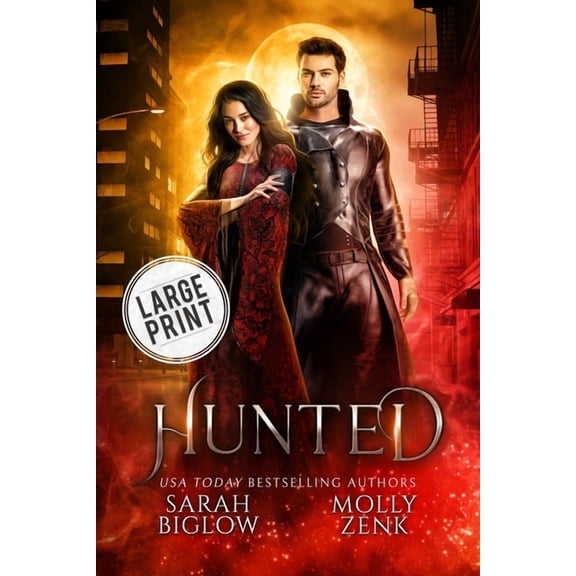 Hunted Trilogy Hunted: A Large Print Vampire Paranormal Romance, Book 1, (Paperback)
