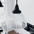 thumbnail image 1 of Hunter - Cypress Grove 1-light Natural Black Iron, Medium Size Pendant Light, Dimmable, Transitional Style, Dome Shaped, for Bedrooms, Kitchens, Dining, Living Rooms - 19249, 1 of 8