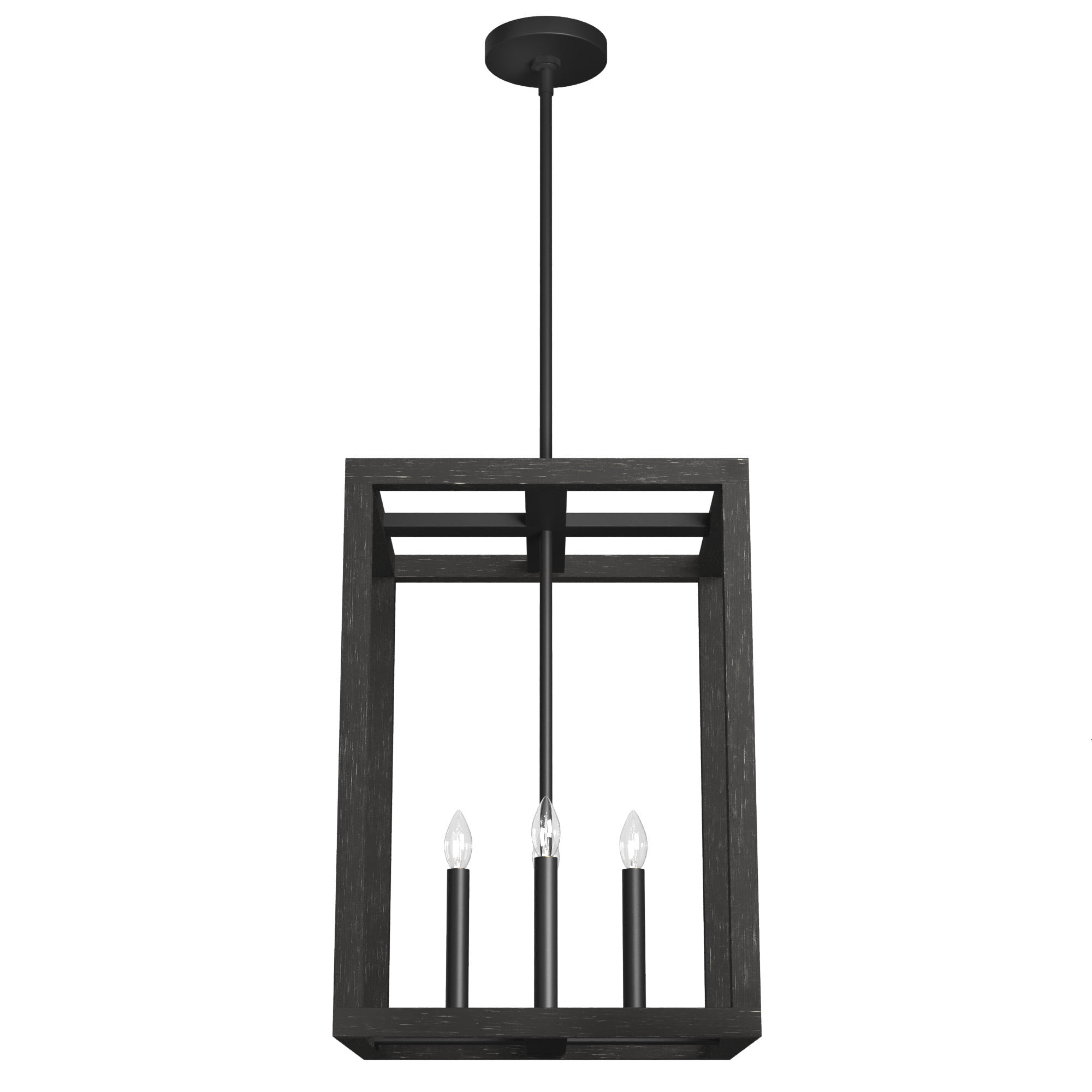 Hunter Squire Manor Matte Black Aluminum LED Pendant Light