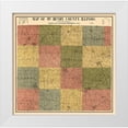 thumbnail image 1 of Hunter 15x15 White Modern Wood Framed Museum Art Print Titled - McHenry County Illinois - Hunter 1903, 1 of 4