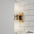 thumbnail image 1 of Hunter - Lenlock 2-light Alturas Gold, Medium Size Vanity Light, Dimmable, Modern Style, for Bedrooms, Dining, Living Rooms - 19930, 1 of 7