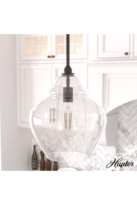 - Dunshire 1-light Noble Bronze, Medium Size Pendant Light, Dimmable, Casual Style, Teardrop Shaped, for Bedrooms, Dining, Living Rooms - 19646