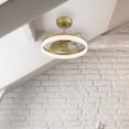 thumbnail image 1 of Hunter 20 inch Avel Fandelier Luxe Gold Ceiling Fan with LED Light Kit and Handheld Remote, 1 of 16