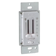 Hunter Fan Light Dual Slide Wall Control 27183 - 3-Speed Dimmable Wall Mount - Multicolor   Residential Use, Standard Application