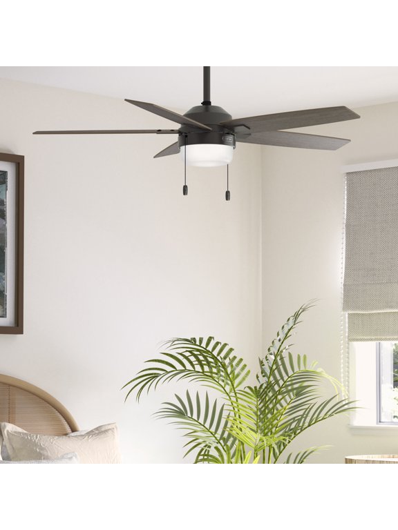 52 inch Anisten Noble Bronze Ceiling Fan with LED Light Kit and Pull Chain