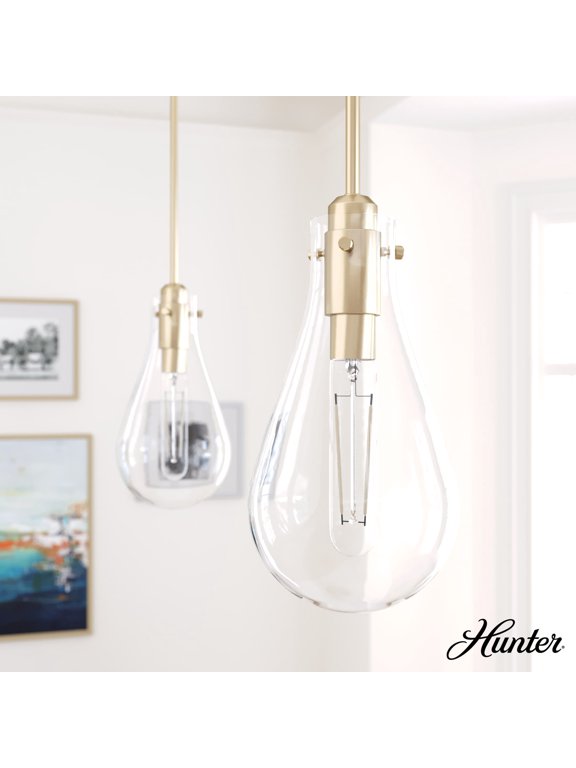 - Lundin 1-light Alturas Gold, Mini Pendant Light, Dimmable, Formal Style, Teardrop Shaped, for Bedrooms, Dining, Living Rooms - 19560