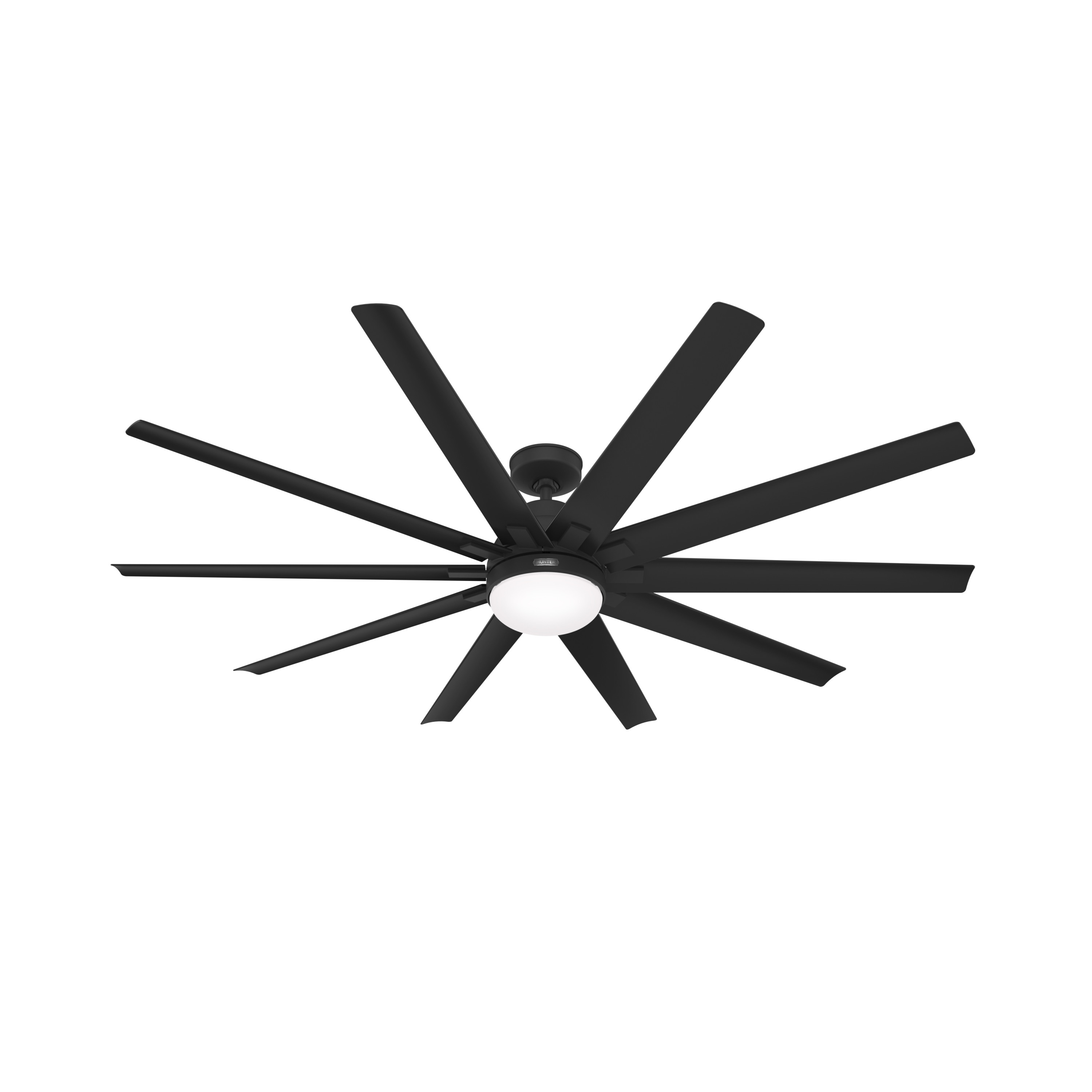 Hunter Fans Downtown 7 Blade Ceiling Fan with Wall Control In
