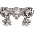 thumbnail image 1 of Hunter Fans 52" Brushed Nickel Ceiling Fan with Light, Damp Rated, Fluorescent Lamping, Quality Craftsmanship for Your Home, 1 of 1