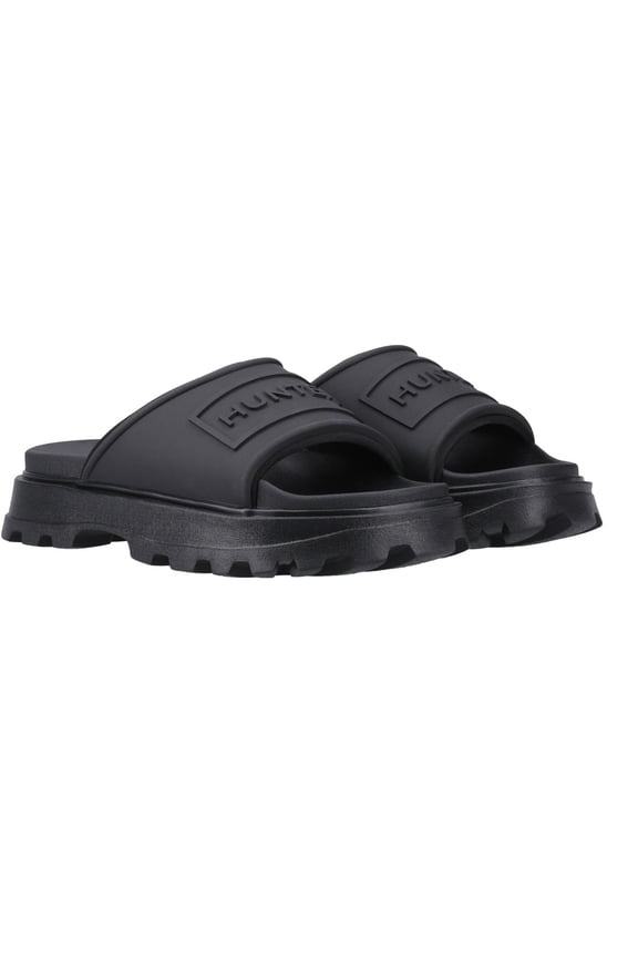 Adult Stacked Moulded Footbed Sliders