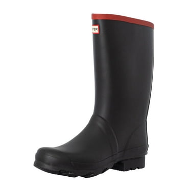 Hunter Argyll Short Knee Wellington Boots, Black