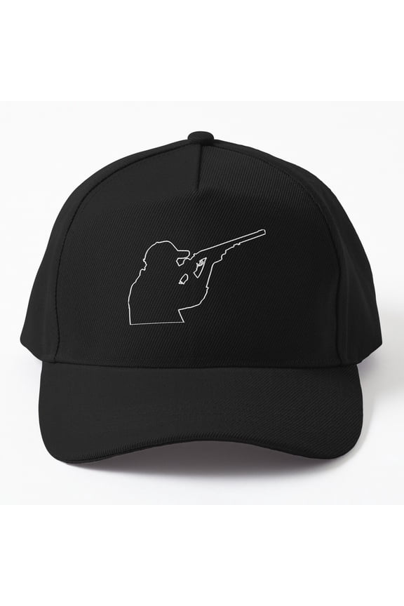 Hunter Baseball Hat, Outdoor Hunting Lifestyle Graphic Design, Classic Everyday Cap