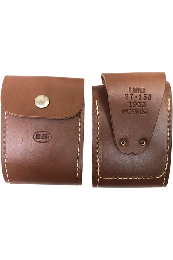 Folding Rifle Cartridge Belt Slide 8-Round up to 30-06 Springfield Leather Brown