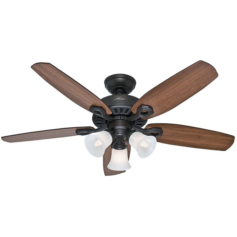 Elegant 42" New Bronze Ceiling Fan with Cherry & Mahogany Blades