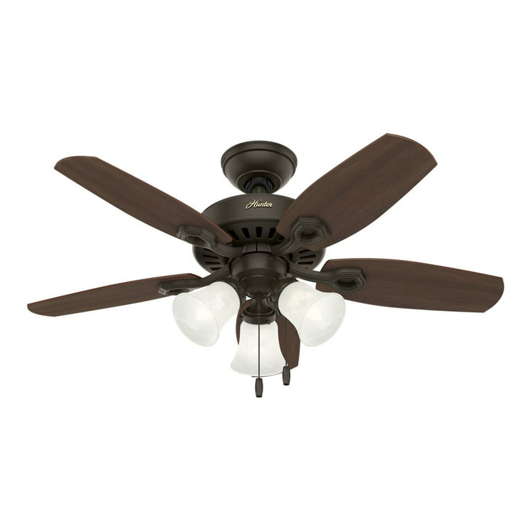 Hunter Builder Small Room Cooling fan with light ceiling mounted 42 in new bronze