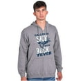 thumbnail image 1 of Hunter Called in Sick Buck Fever Zip Up Hoodie Men's Women's Brisco Brands S, 1 of 6