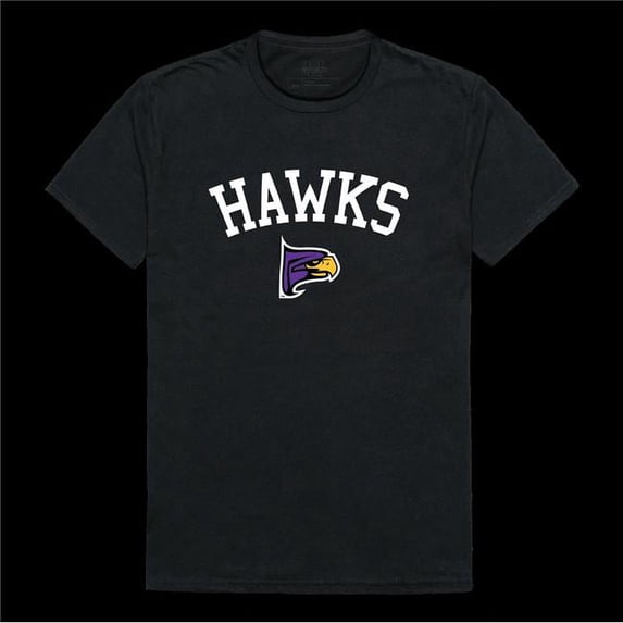 Hunter College Hawks Arch T-Shirt, Black - 2XL