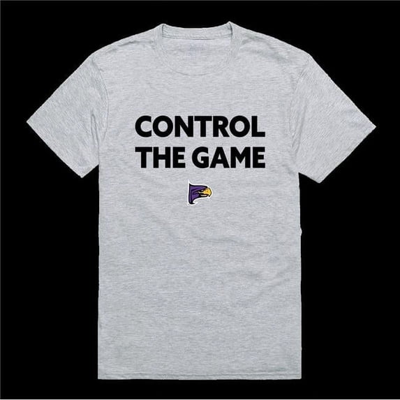 Hunter College Hawks CTG T-Shirt, Heather Grey - Extra Large
