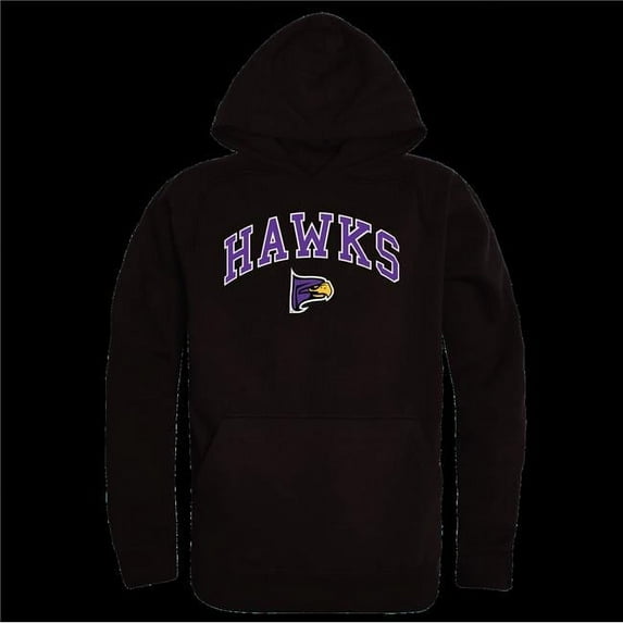 Hunter College Hawks Campus Hoodie, Black - Small