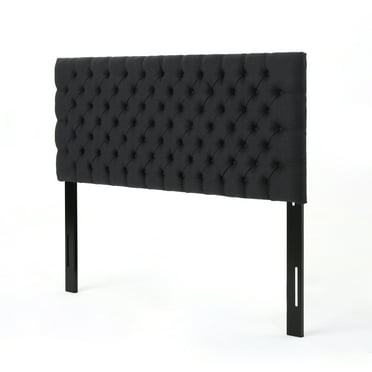 Hunter Contemporary Full/Queen Tufted Fabric Upholstered Headboard