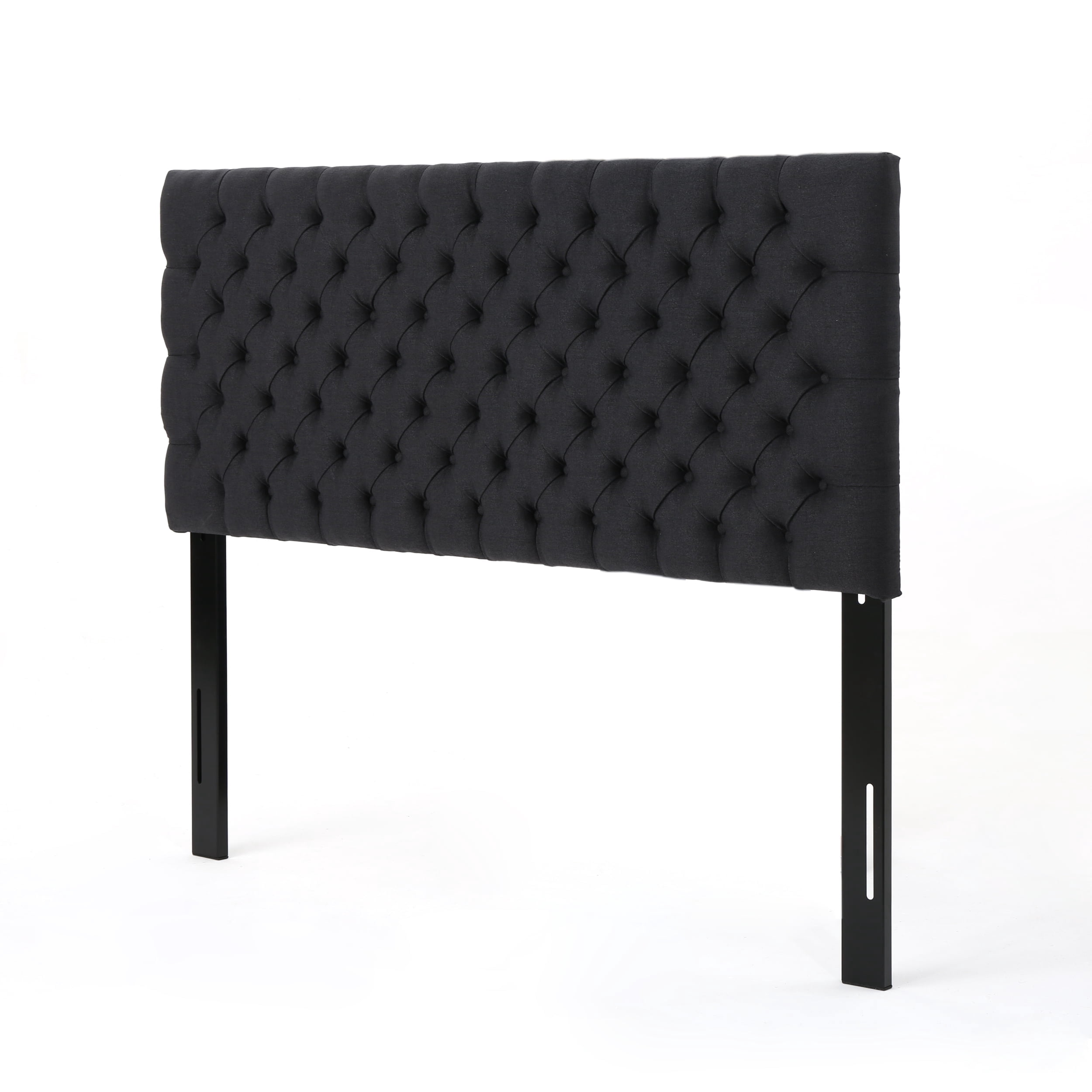 Hunter Contemporary Full/Queen Tufted Fabric Upholstered Headboard
