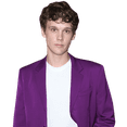 thumbnail image 1 of Hunter Doohan (Purple) Half Body Buddy Cutout, 1 of 5