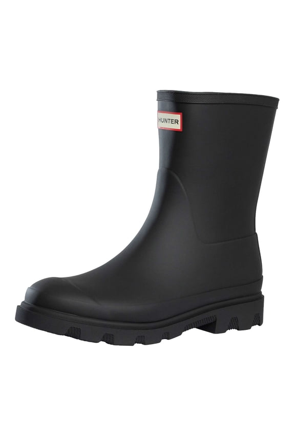 Downpour Short Wellington Boots, Black
