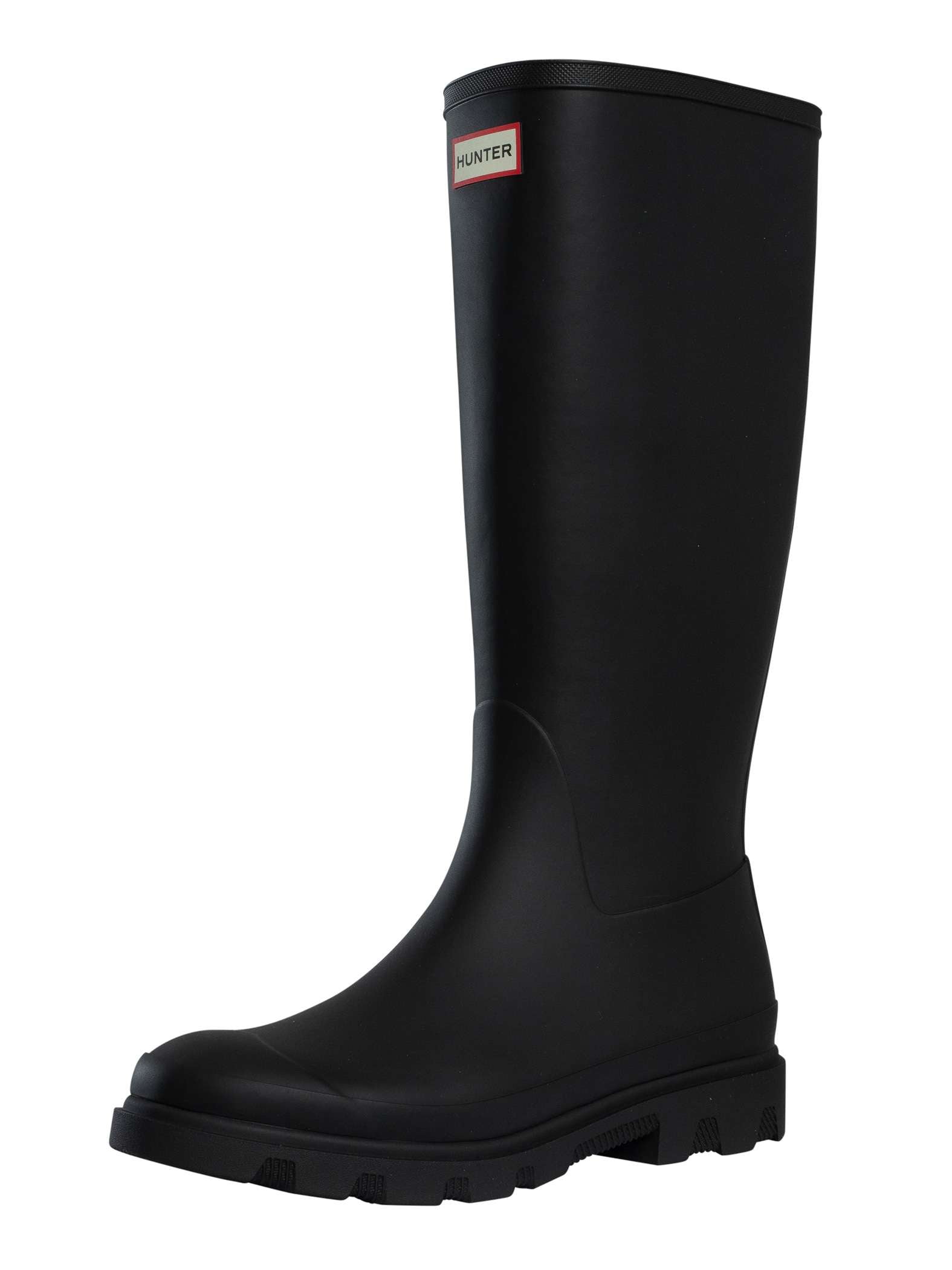 Hunter Downpour Tall Wellington Boots, Black