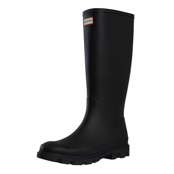 Hunter Downpour Tall Wellington Boots, Black