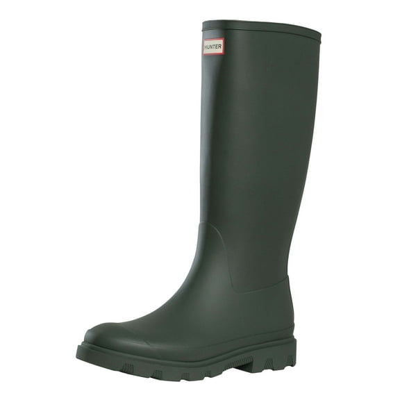 Hunter Downpour Tall Wellington Boots, Green