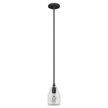 Hunter - Dunshire 1-light Noble Bronze, Mini Pendant Light, Dimmable, Casual Style, Bell Shaped, for Bedrooms, Kitchens, Dining, Living Rooms - 19653