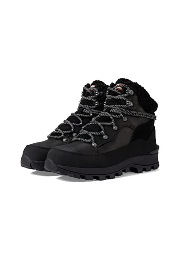 Boots Explorer Leather Boot Black WFS2235LSG-BLK Men's Size 6