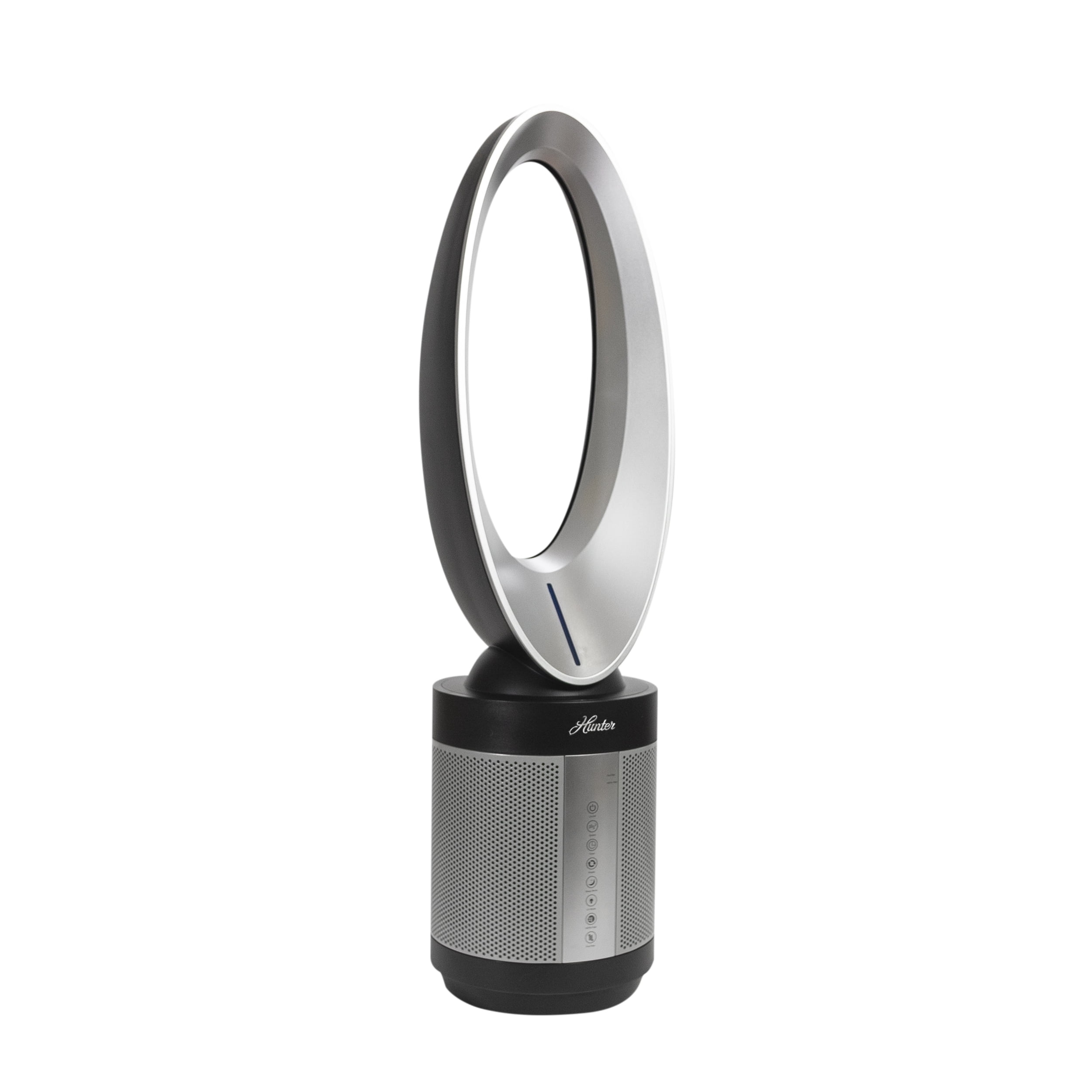 Hunter ExtremeAir Tower Bladeless Air Purifier Fan. 2-in-1 Air Purifiers for Home & Bladeless Fan Combo. True HEPA Bedroom Air Purifier Cooling Fan. Oscillating, 9 Fan Speeds, Touch Control. Black