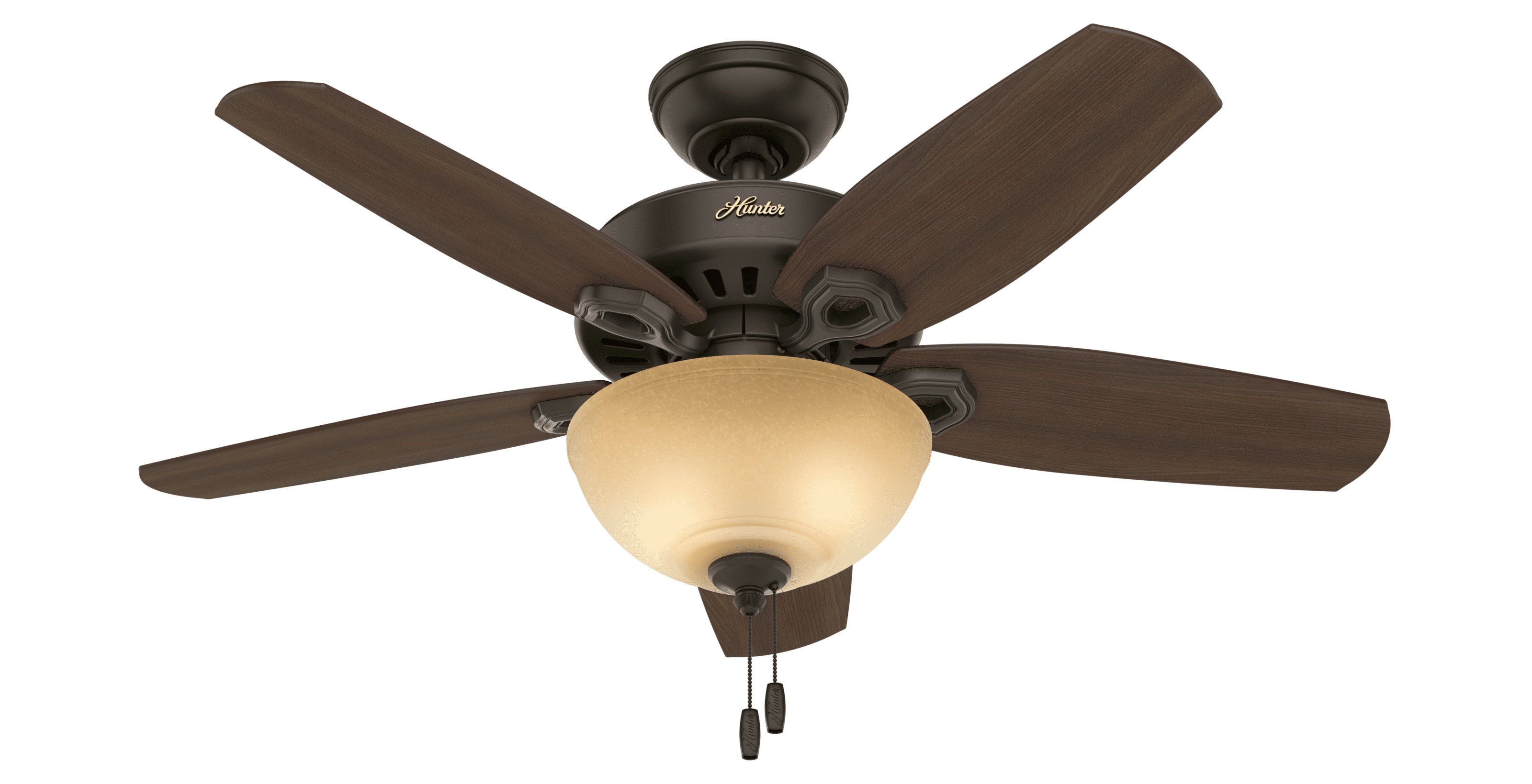 42" New Bronze Ceiling Fan with LED Light and Reversible Blades