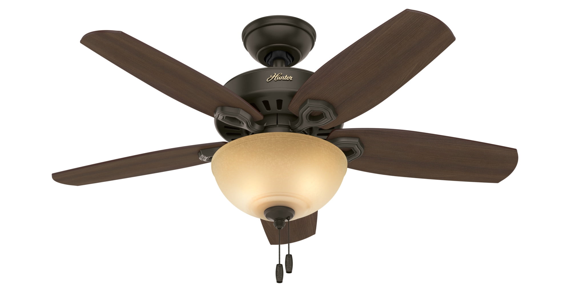 42" New Bronze Ceiling Fan with LED Light and Reversible Blades