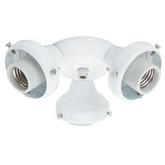 Hunter Fan Company 99135 3 Light Fitter, White