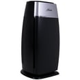 thumbnail image 1 of Hunter Fan Company HP100BLS Air Purifier, Black & Silver, 1 of 8