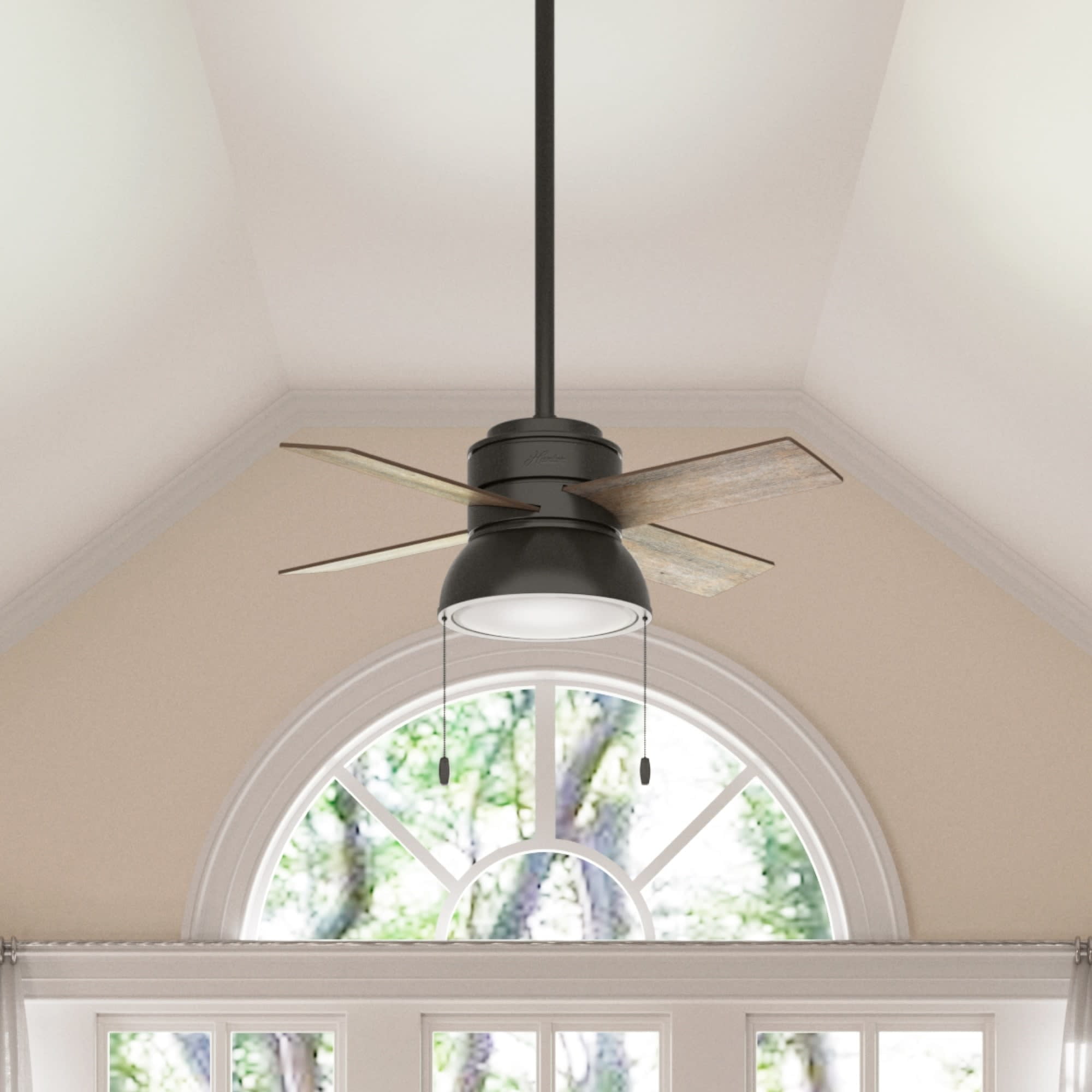 Loki Noble Bronze 36" Ceiling Fan with LED Light and Reversible Blades