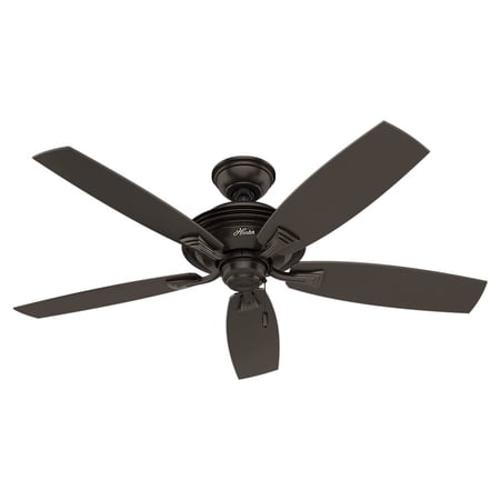Hunter Fan Company Rainsford 52 Inch Ceiling Fan w/ Pull Chain Control, Bronze