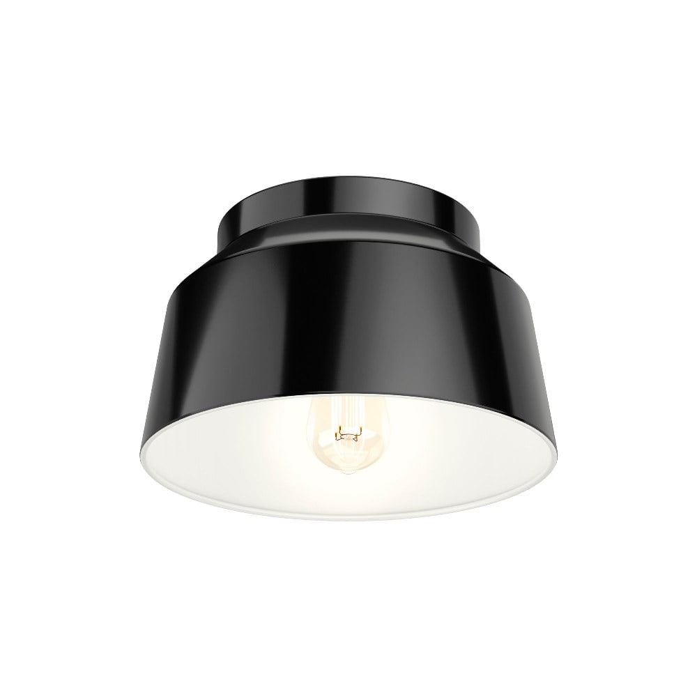 Matte Black Aluminum 11.5" LED Flush Mount Light