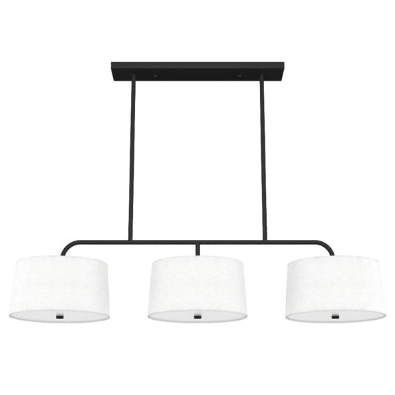Hunter Fans - Cottage Hill - 6 Light Linear Chandelier In Modern Style-11 Inches